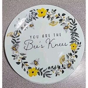 Royal Norfolk "You Are The Bee's Knees"Spring Ceramic Salad Plates 7.5" Lot Of 6